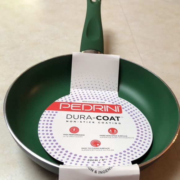 New non stick 8” fry pan pretty green - Picture 4 of 4